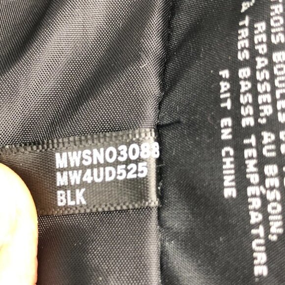 Marc New York Andrew Marc Black Fitted Down  Puffer Jacket size SP - Picture 11 of 15